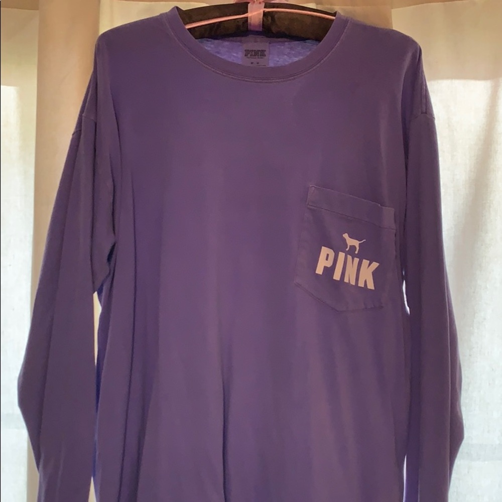 Pink Long Sleeve Tee